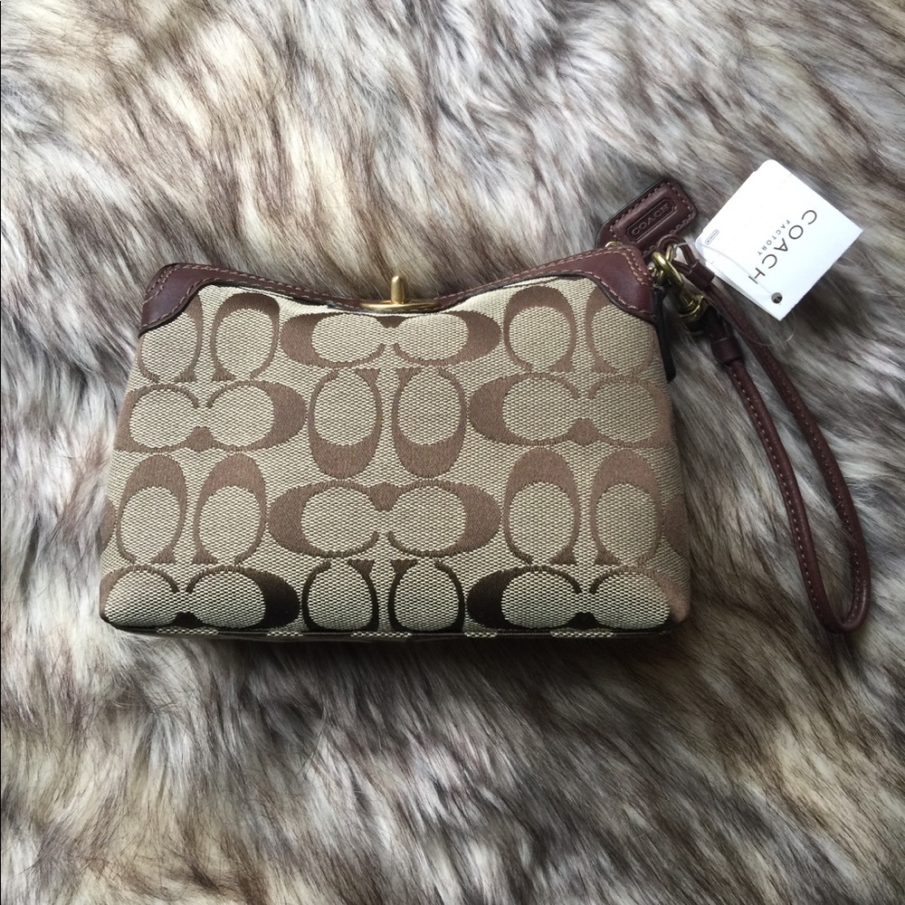 Coach wristlet